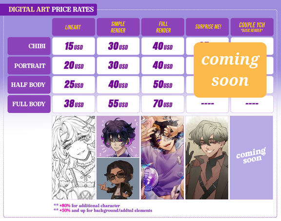 [ DIGITAL ART RATES ]